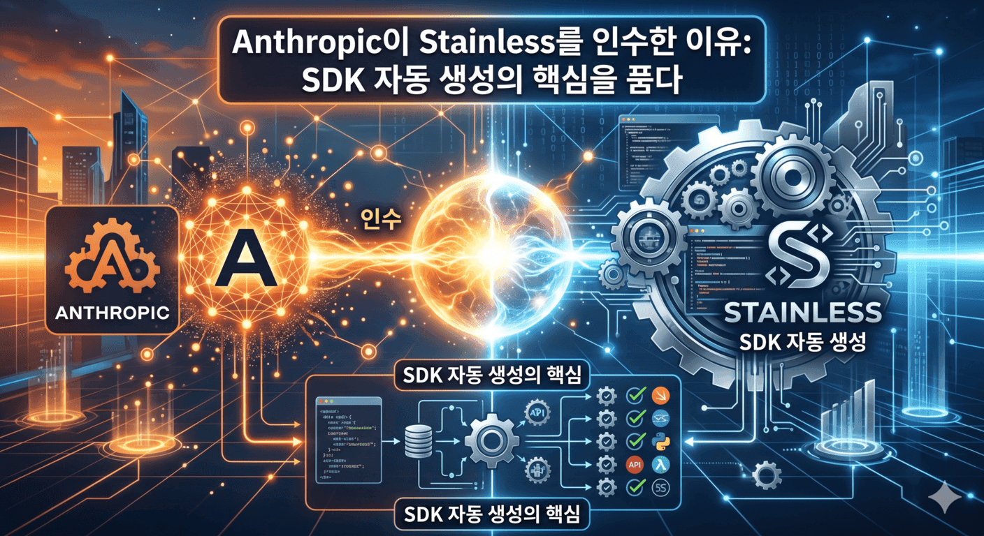 Anthropic이 Stainless를 인수한 이유: SDK 자동 생성의 핵심을 품다