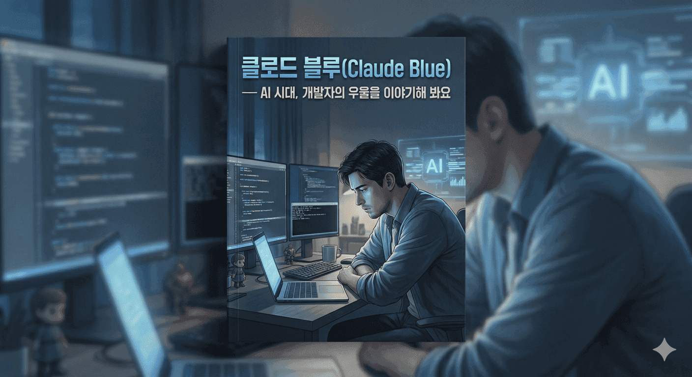클로드 블루(Claude Blue) — AI 시대, 개발자의 우울을 이야기해 봐요
