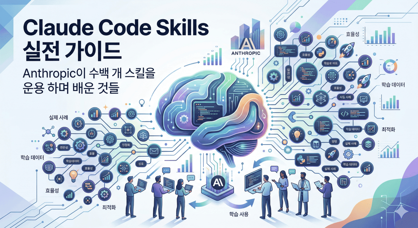 Claude Code Skills 실전 가이드: Anthropic이 수백 개 스킬을 운용하며 배운 것들