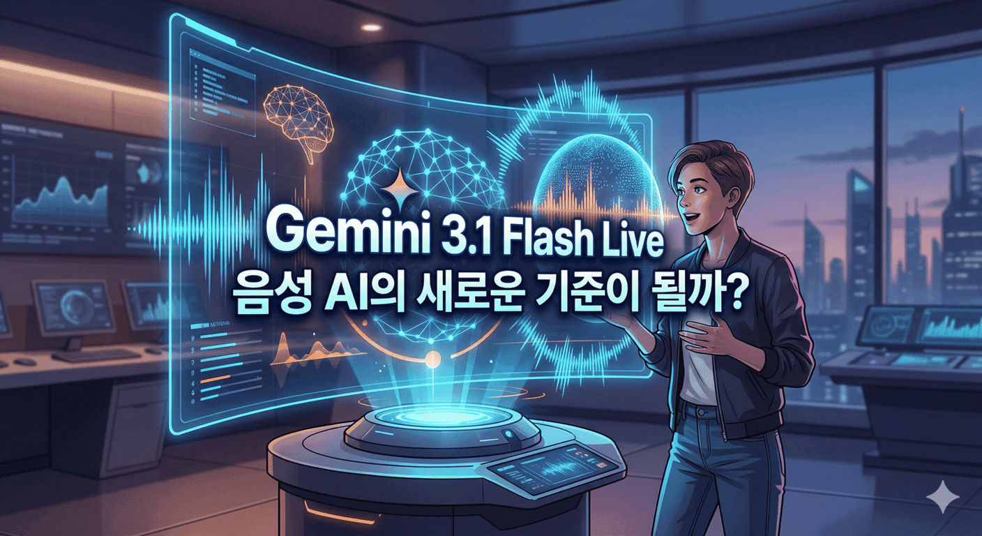 Gemini 3.1 Flash Live: 음성 AI의 새로운 기준이 될까?
