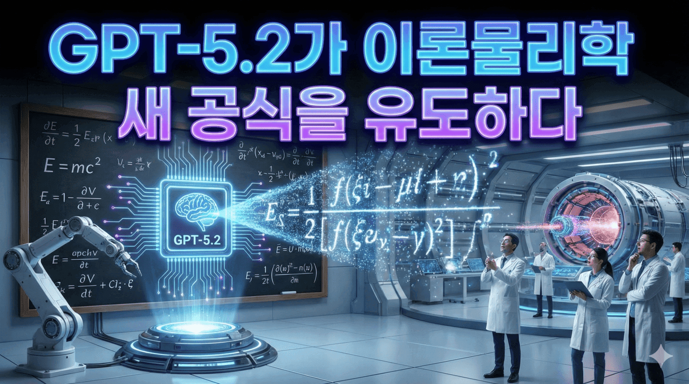 GPT-5.2가 이론물리학 새 공식을 유도하다