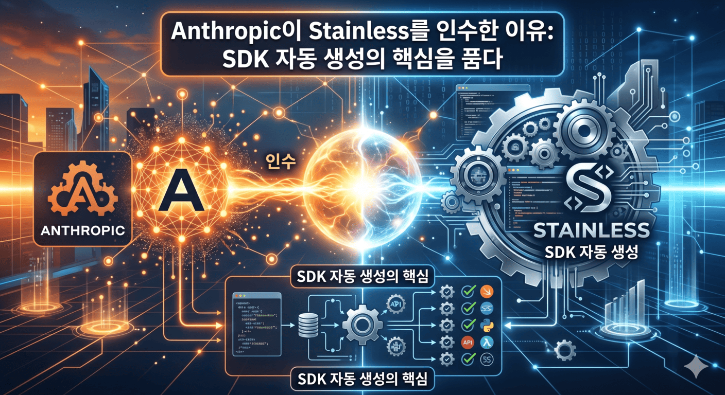 Anthropic이 Stainless를 인수한 이유: SDK 자동 생성의 핵심을 품다 | Tom's Blog
